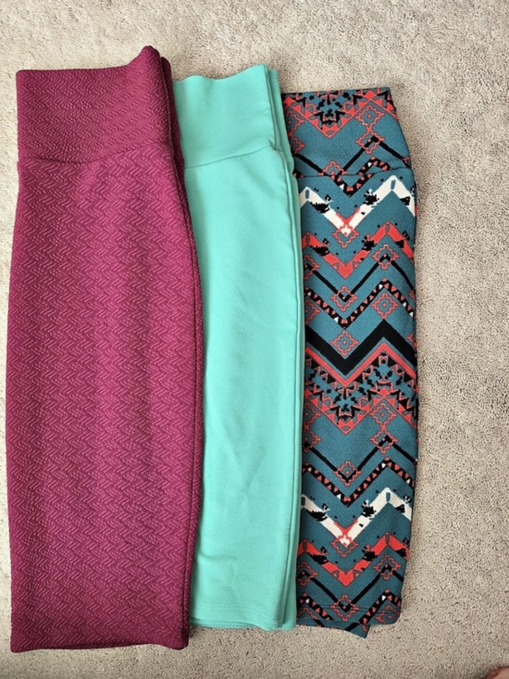 LuLaRoe Cassie Pencil Skirt Set